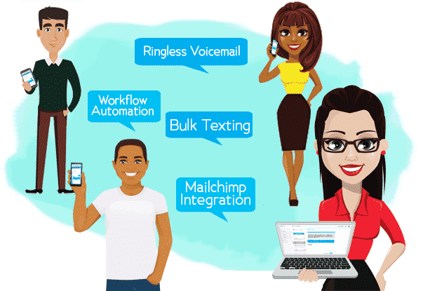 sms marketing, text Marketing, marketing automations, bulk texting, ringless voicemail, text surveys